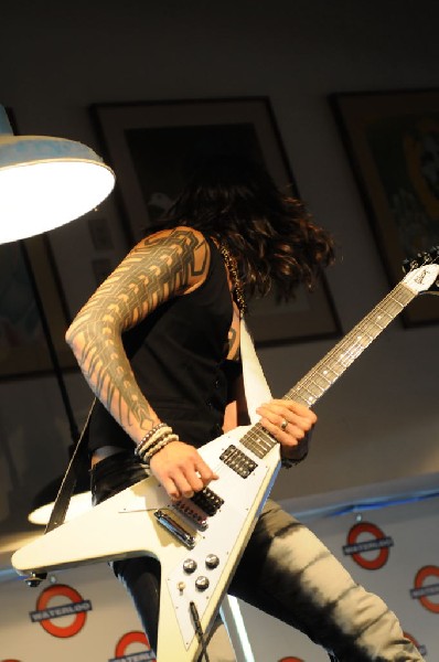 Triple Cobra at Waterloo Records instore, Austin, Texas