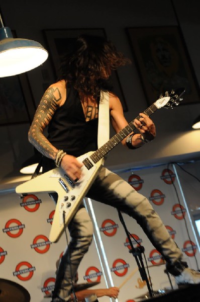 Triple Cobra at Waterloo Records instore, Austin, Texas