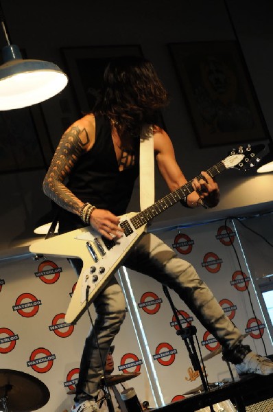 Triple Cobra at Waterloo Records instore, Austin, Texas