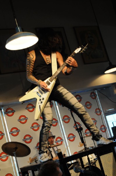 Triple Cobra at Waterloo Records instore, Austin, Texas