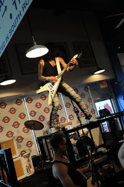 Triple Cobra at Waterloo Records instore, Austin, Texas