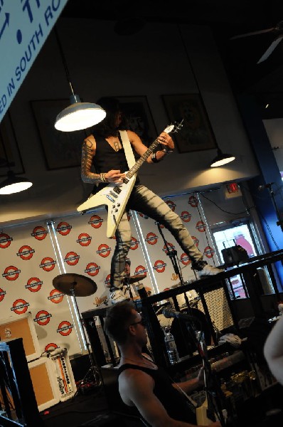 Triple Cobra at Waterloo Records instore, Austin, Texas