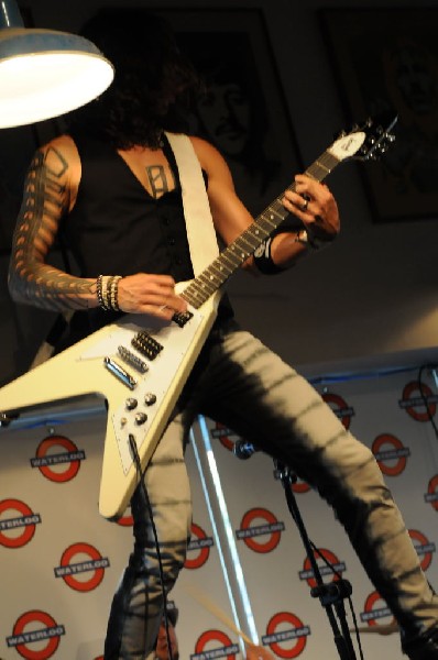 Triple Cobra at Waterloo Records instore, Austin, Texas