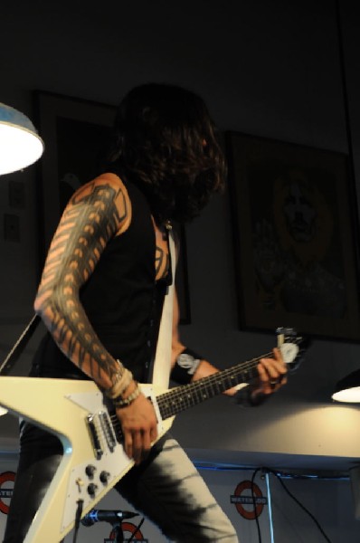 Triple Cobra at Waterloo Records instore, Austin, Texas