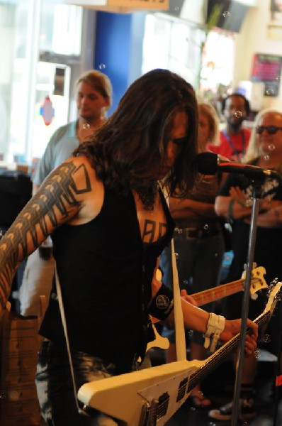 Triple Cobra at Waterloo Records instore, Austin, Texas