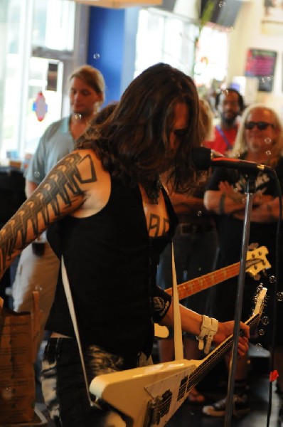 Triple Cobra at Waterloo Records instore, Austin, Texas