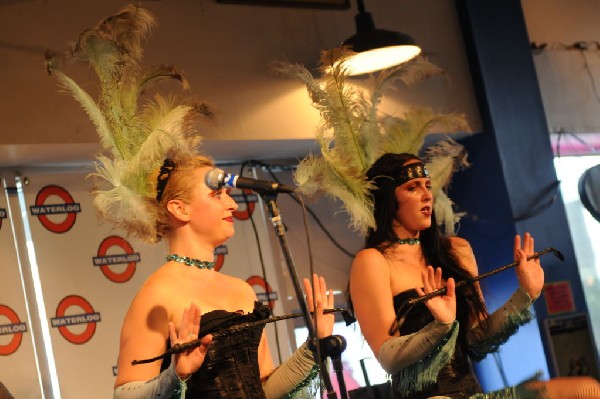 Triple Cobra at Waterloo Records instore, Austin, Texas