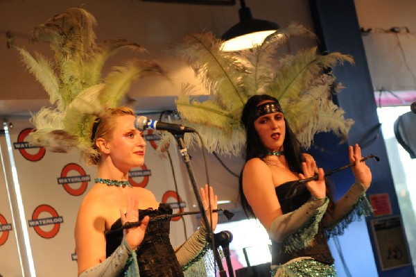 Triple Cobra at Waterloo Records instore, Austin, Texas