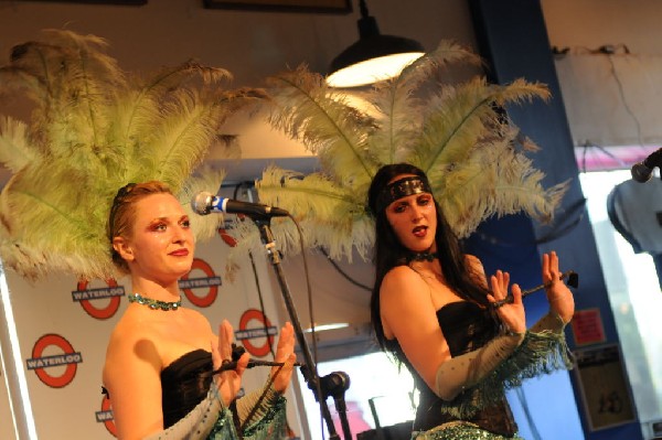 Triple Cobra at Waterloo Records instore, Austin, Texas