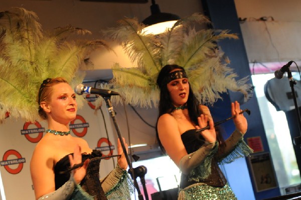 Triple Cobra at Waterloo Records instore, Austin, Texas