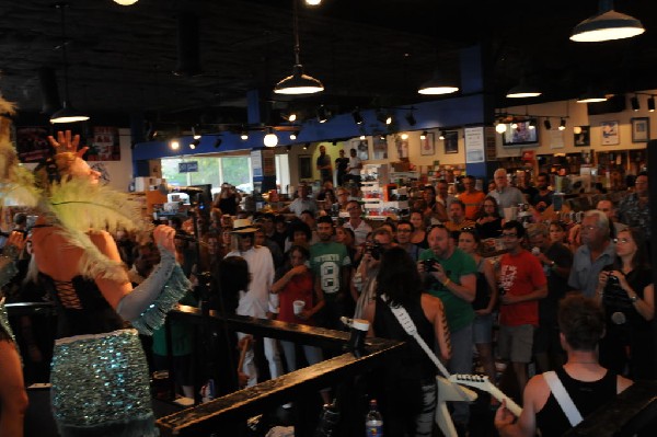 Triple Cobra at Waterloo Records instore, Austin, Texas