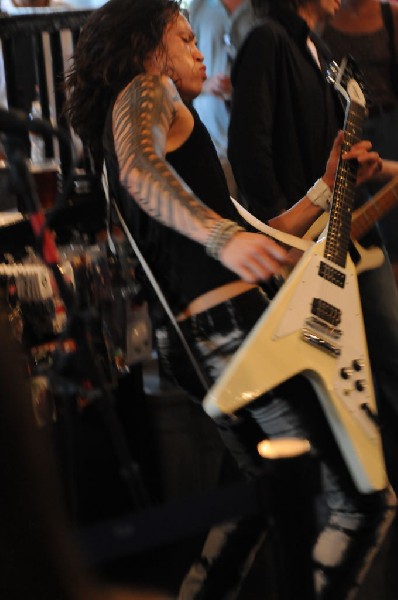 Triple Cobra at Waterloo Records instore, Austin, Texas