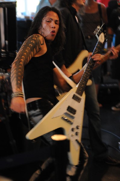 Triple Cobra at Waterloo Records instore, Austin, Texas