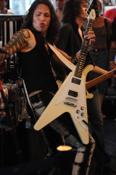 Triple Cobra at Waterloo Records instore, Austin, Texas