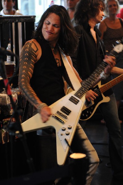 Triple Cobra at Waterloo Records instore, Austin, Texas