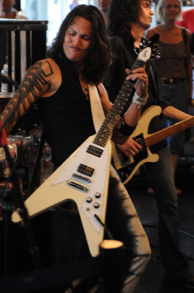 Triple Cobra at Waterloo Records instore, Austin, Texas