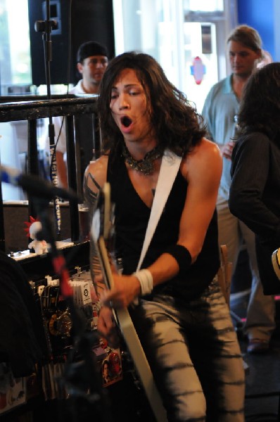 Triple Cobra at Waterloo Records instore, Austin, Texas