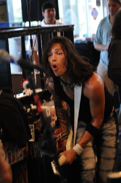 Triple Cobra at Waterloo Records instore, Austin, Texas