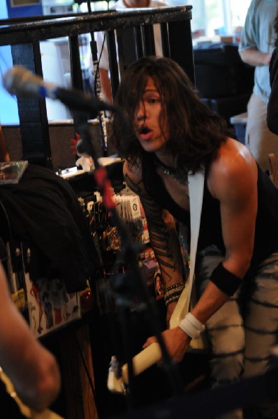 Triple Cobra at Waterloo Records instore, Austin, Texas