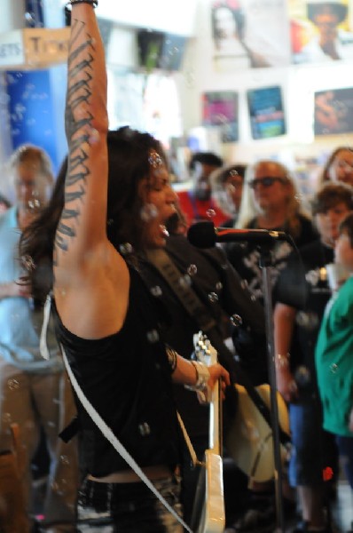 Triple Cobra at Waterloo Records instore, Austin, Texas