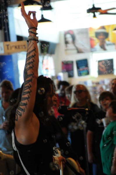 Triple Cobra at Waterloo Records instore, Austin, Texas