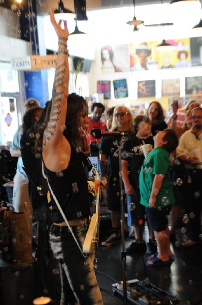 Triple Cobra at Waterloo Records instore, Austin, Texas