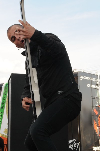 Trivium at the Mayhem Festival 2009 at the AT&T Center, San Antonio