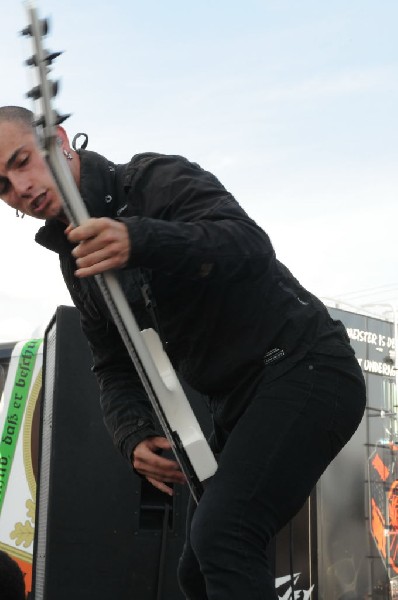 Trivium at the Mayhem Festival 2009 at the AT&T Center, San Antonio