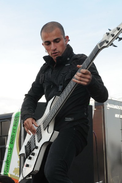 Trivium at the Mayhem Festival 2009 at the AT&T Center, San Antonio
