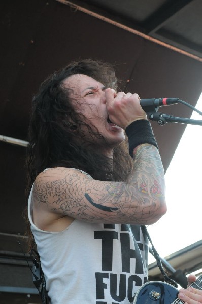 Trivium at the Mayhem Festival 2009 at the AT&T Center, San Antonio