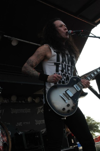 Trivium at the Mayhem Festival 2009 at the AT&T Center, San Antonio