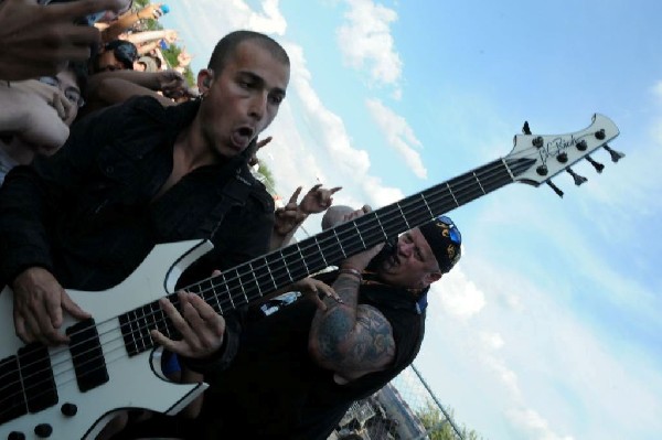 Trivium at the Mayhem Festival 2009 at the AT&T Center, San Antonio