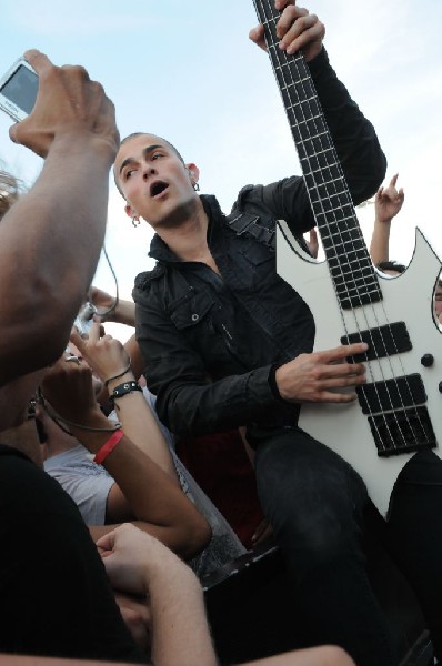 Trivium at the Mayhem Festival 2009 at the AT&T Center, San Antonio