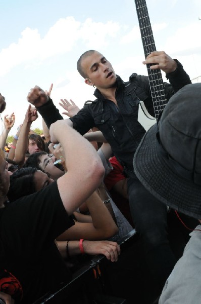 Trivium at the Mayhem Festival 2009 at the AT&T Center, San Antonio