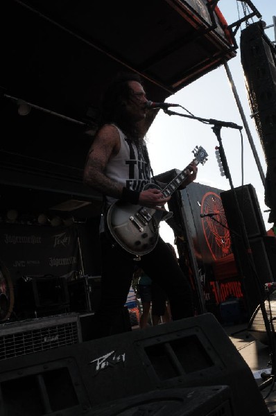 Trivium at the Mayhem Festival 2009 at the AT&T Center, San Antonio