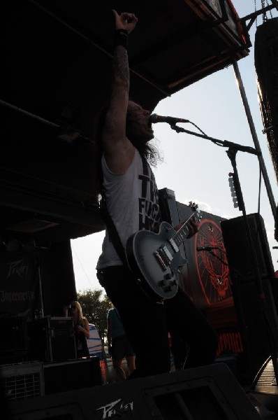 Trivium at the Mayhem Festival 2009 at the AT&T Center, San Antonio