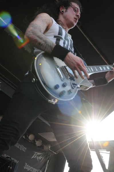 Trivium at the Mayhem Festival 2009 at the AT&T Center, San Antonio