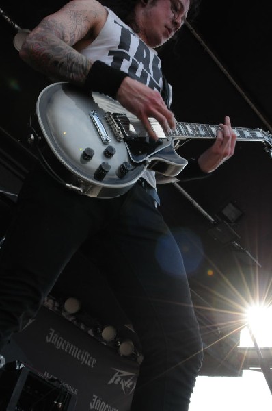 Trivium at the Mayhem Festival 2009 at the AT&T Center, San Antonio