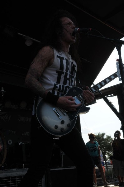 Trivium at the Mayhem Festival 2009 at the AT&T Center, San Antonio