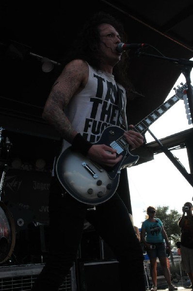 Trivium at the Mayhem Festival 2009 at the AT&T Center, San Antonio