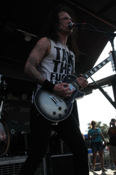 Trivium at the Mayhem Festival 2009 at the AT&T Center, San Antonio