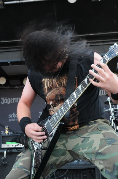 Trivium at the Mayhem Festival 2009 at the AT&T Center, San Antonio