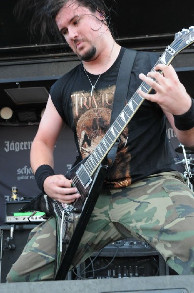 Trivium at the Mayhem Festival 2009 at the AT&T Center, San Antonio