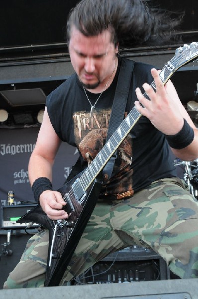 Trivium at the Mayhem Festival 2009 at the AT&T Center, San Antonio