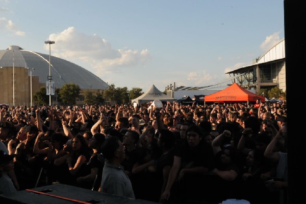 Trivium at the Mayhem Festival 2009 at the AT&T Center, San Antonio