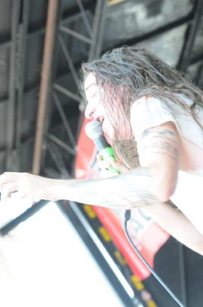 Underoath at Warped Festival, San Antonio, Texas