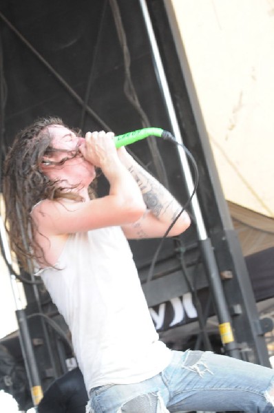 Underoath at Warped Festival, San Antonio, Texas
