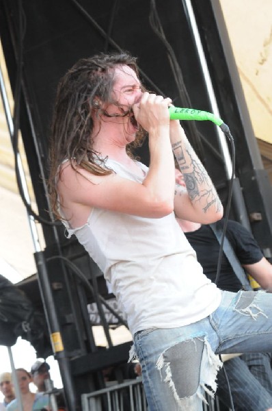Underoath at Warped Festival, San Antonio, Texas