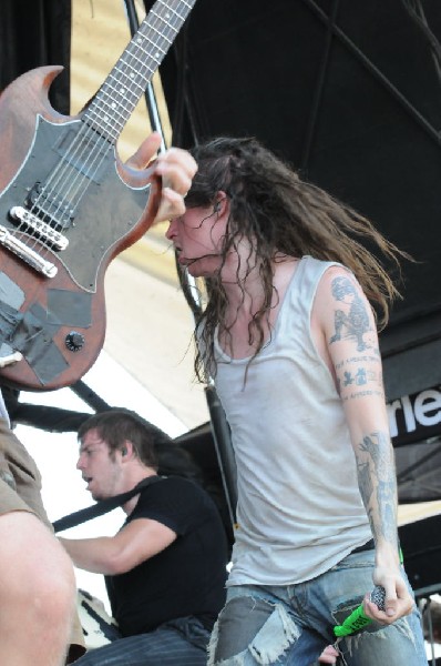 Underoath at Warped Festival, San Antonio, Texas