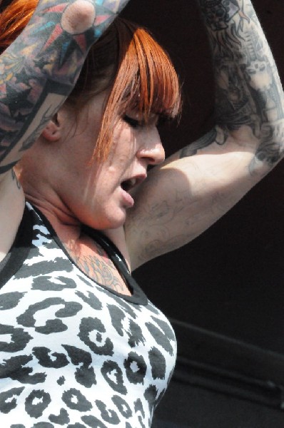 Walls Of Jericho at the Mayhem Festival Verizon Wireless Amphitheater